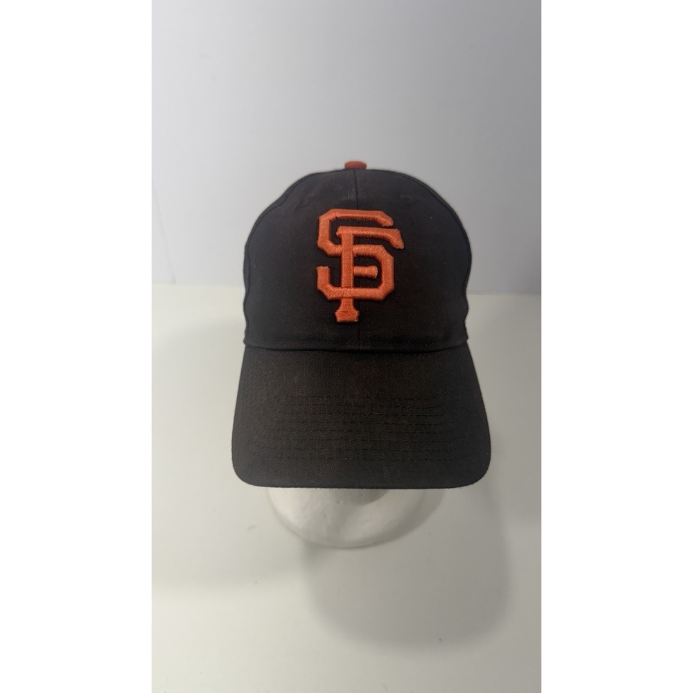 San Francisco Giants MLB OC Sports Performance Black Hat Cap Youth Adjustable